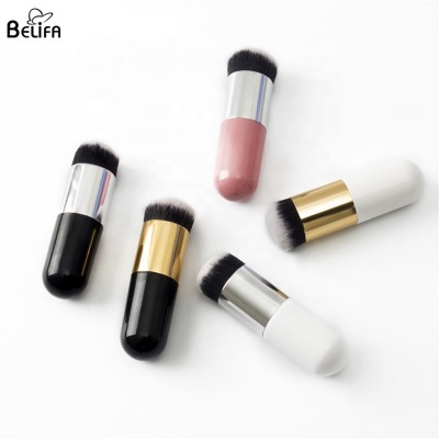 Belifa New Chubby Pier Professional Foundation Brush Flat Cream Beaty Makeup Brushes Cosmetic Make-up Brushes